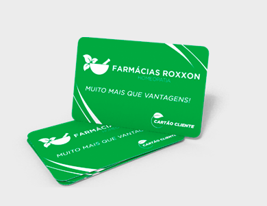 Carteirinha com Arte Única em PVC 0,76mm Cristal Frente e Verso 8,5x5,4cm - 4x4 - 50 unid